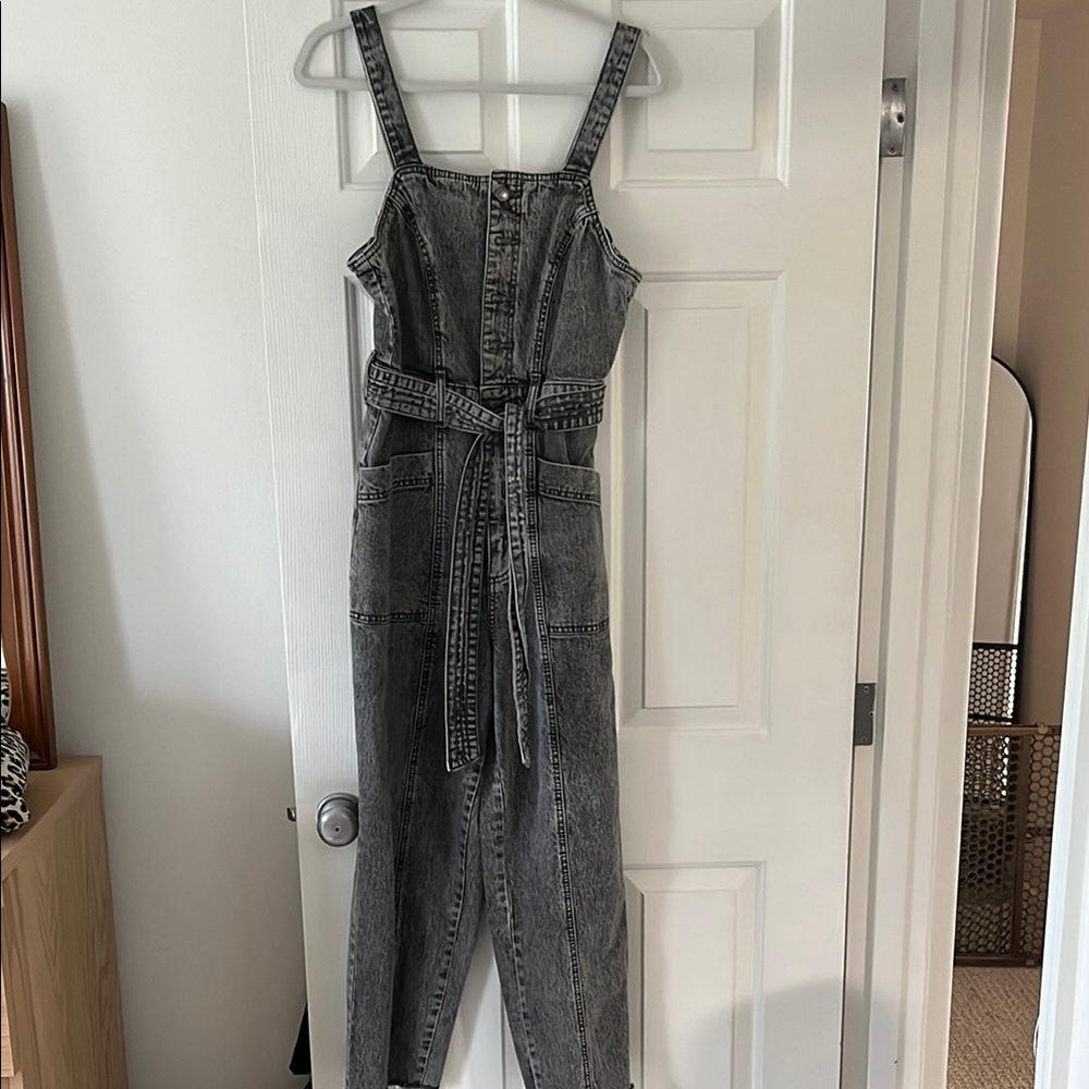 Universal Threads Target Gray Denim Jumpsuit